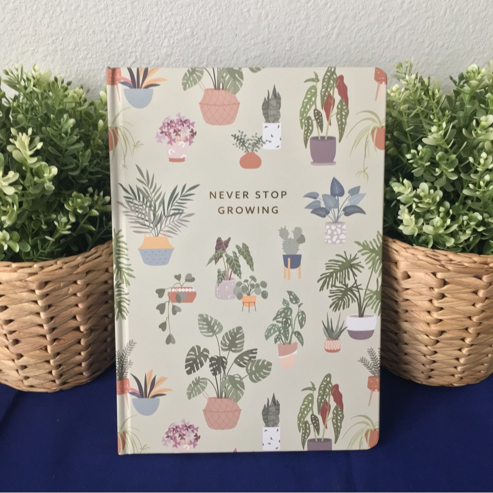 Trendy Indoor Houseplant Notebook